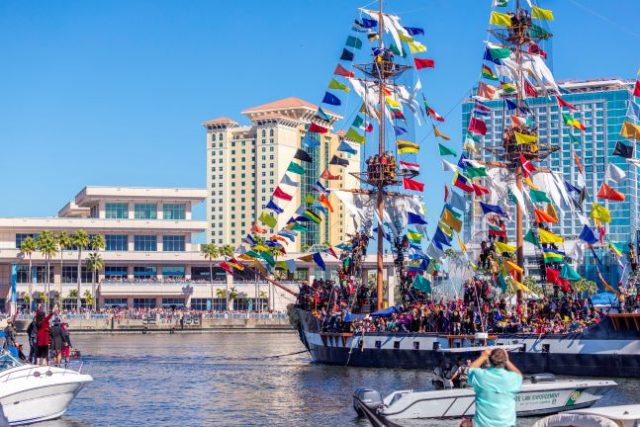Gasparilla Pirate Ship Keir Magoulas, Visit Tampa Bay