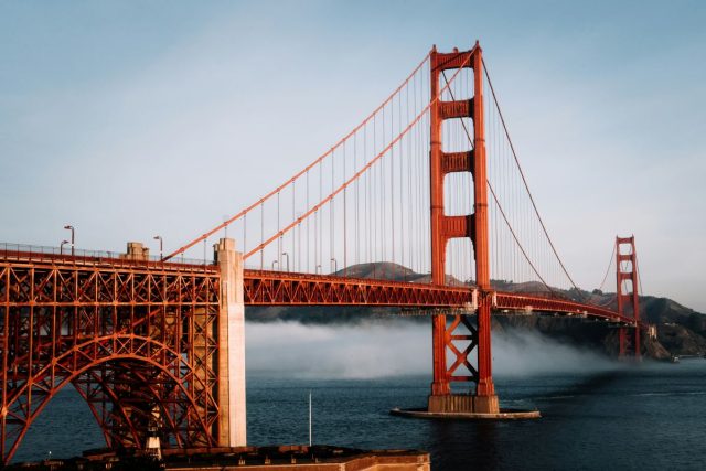 Golden Gate Bridge Photo by Rockwell branding agency Unsplash