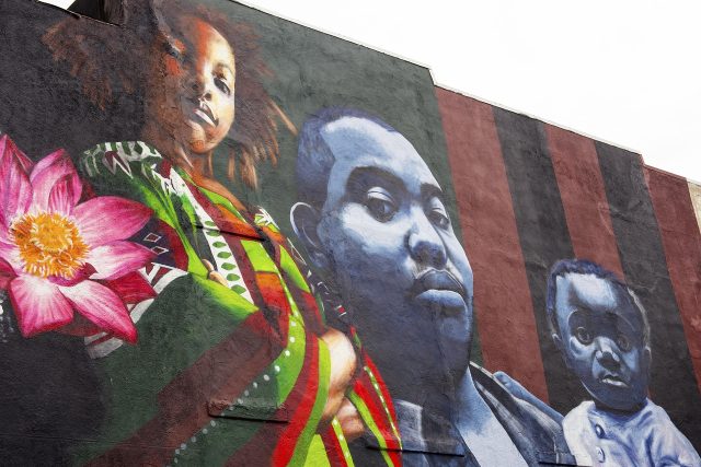 Sankofa mural BruceEmmerling Pixabay