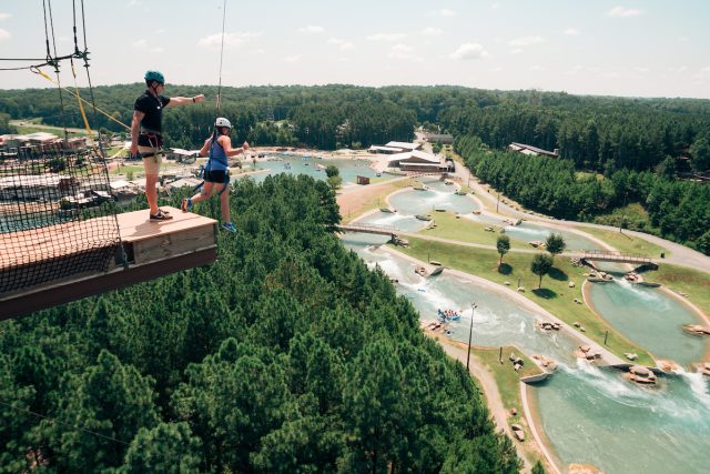 At the U.S. National Whitewater Center (2019)