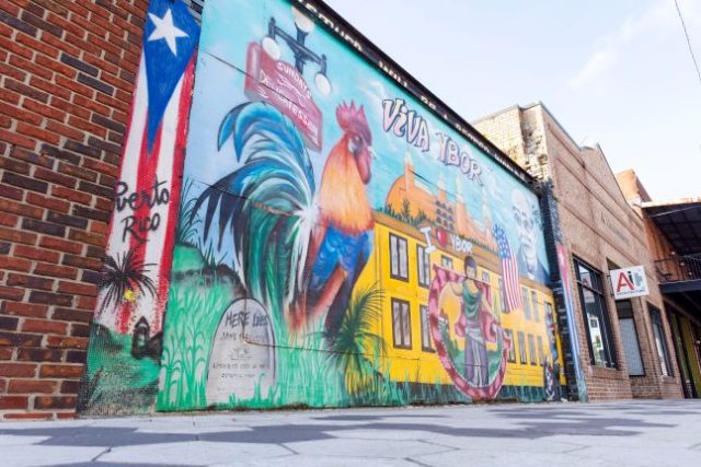 Ybor City Mural Keir Magoulas, Visit Tampa Bay